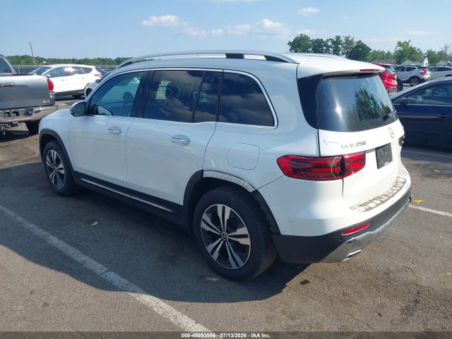 45593566 :رقم المزاد ، W1N4M4HB3SW393276 vin ، 2025 Mercedes-benz Glb 250 4matic مزاد بيع
