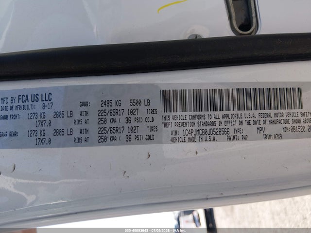 Jeep Cherokee Latitude 4x4 2018 1C4PJMCB0JD528566 Image 9