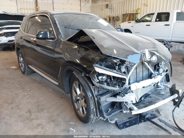 2021 Bmw X3 Xdrive30i მანქანა იყიდება აუქციონზე, vin: 5UXTY5C03M9H92663, აუქციონის ნომერი: 45593645