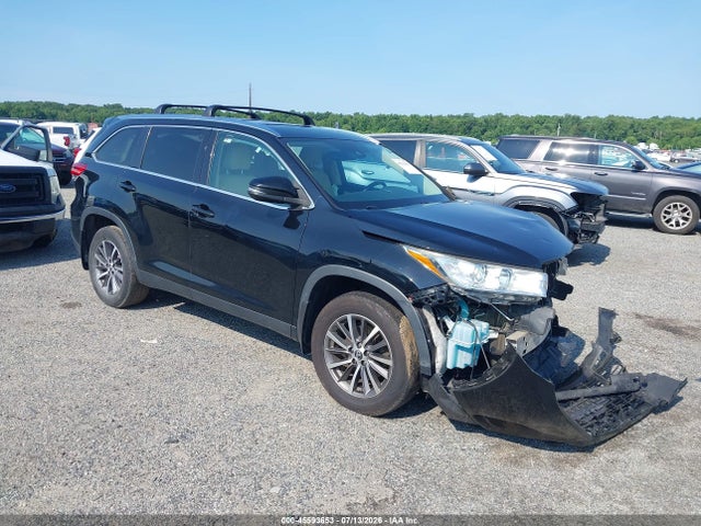 Auction sale of the 2019 Toyota Highlander Xle, vin: 5TDJZRFH2KS565183, lot number: 45593653