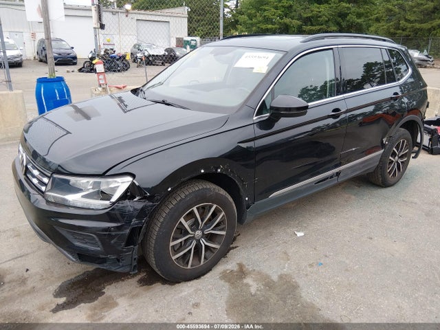 45593694 :رقم المزاد ، 3VV3B7AX1MM103279 vin ، 2021 Volkswagen Tiguan 2.0t Se/2.0t Se R-line Black/2.0t Sel مزاد بيع