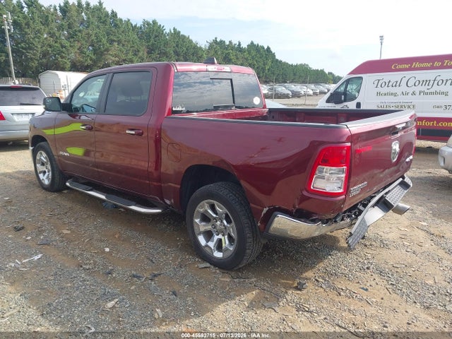 2020 Ram 1500 Big Horn  4x4 5'7 Box მანქანა იყიდება აუქციონზე, vin: 1C6SRFFT2LN327128, აუქციონის ნომერი: 45593715