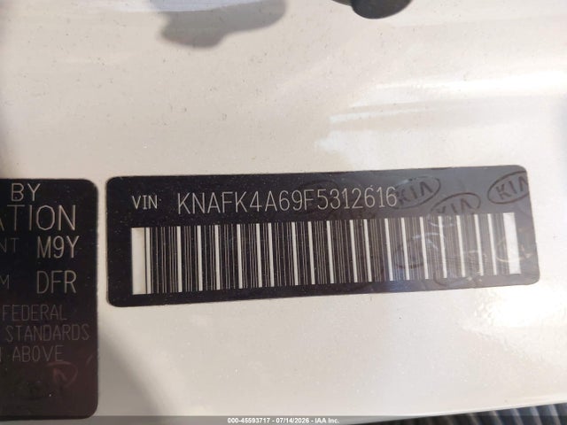 KIA FORTE LX 2015 KNAFK4A69F5312616 Image 9