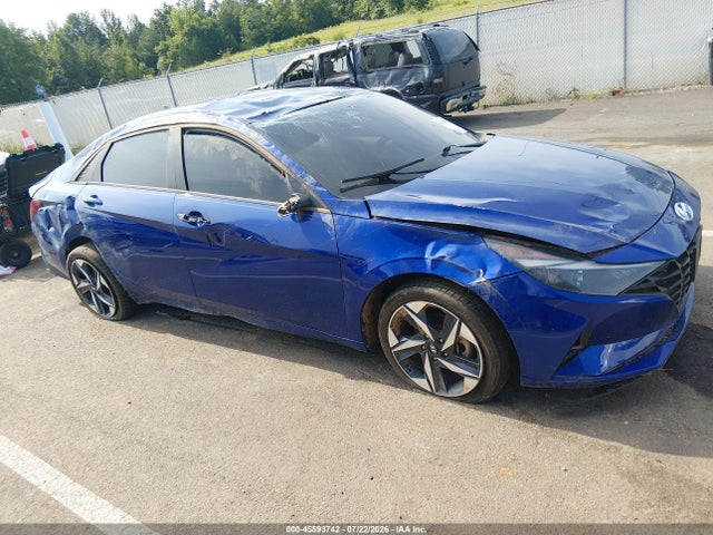 2023 Hyundai Elantra Sel მანქანა იყიდება აუქციონზე, vin: 5NPLS4AG4PH101839, აუქციონის ნომერი: 45593742