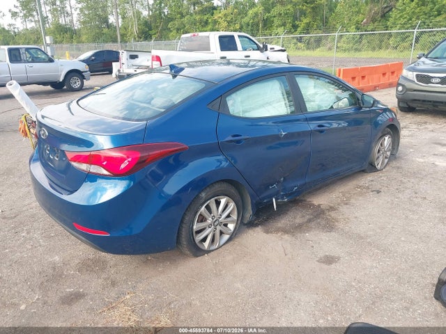 2015 Hyundai Elantra Se მანქანა იყიდება აუქციონზე, vin: KMHDH4AE0FU456931, აუქციონის ნომერი: 45593784