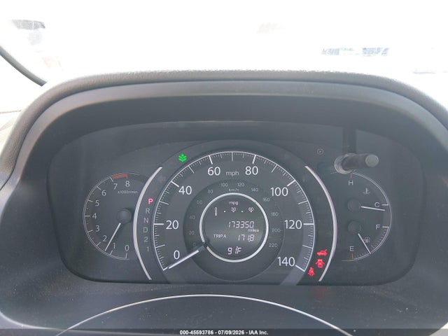 Продаж на аукціоні авто 2013 Honda Cr-v Lx, vin: 2HKRM4H37DH605773, номер лоту: 45593786