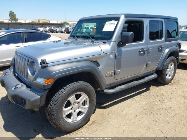 Продаж на аукціоні авто 2020 Jeep Wrangler Unlimited Sport S 4x4, vin: 1C4HJXDG8LW284415, номер лоту: 45593791