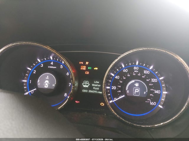 2012 Hyundai Sonata Limited მანქანა იყიდება აუქციონზე, vin: 5NPEC4AC1CH339791, აუქციონის ნომერი: 45593857