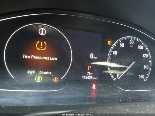 45593900 :رقم المزاد ، 1HGCV1F32NA023658 vin ، 2022 Honda Accord Sport مزاد بيع