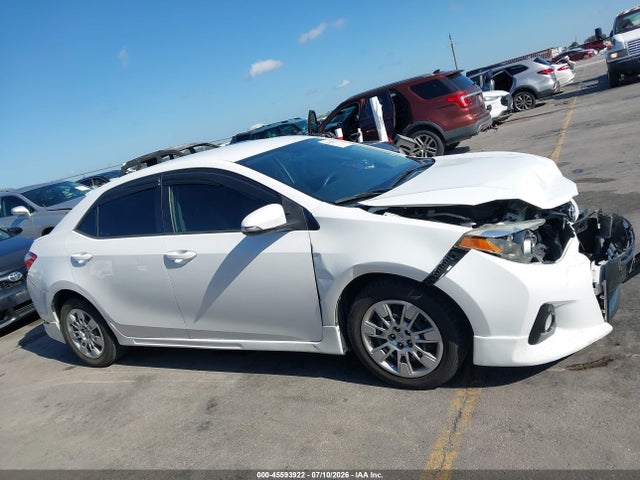 45593922 :رقم المزاد ، 2T1BURHEXGC540697 vin ، 2016 Toyota Corolla S مزاد بيع