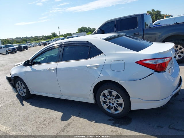 45593922 :رقم المزاد ، 2T1BURHEXGC540697 vin ، 2016 Toyota Corolla S مزاد بيع