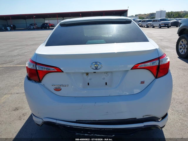 45593922 :رقم المزاد ، 2T1BURHEXGC540697 vin ، 2016 Toyota Corolla S مزاد بيع