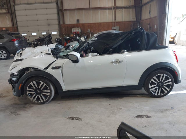 2023 Mini Convertible Cooper S მანქანა იყიდება აუქციონზე, vin: WMW43DL05P3R13693, აუქციონის ნომერი: 45593940