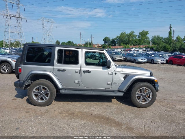 2020 Jeep Wrangler Unlimited Sahara 4x4 მანქანა იყიდება აუქციონზე, vin: 1C4HJXEN6LW213856, აუქციონის ნომერი: 45593953