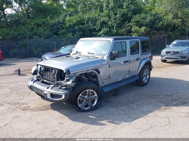 2020 Jeep Wrangler Unlimited Sahara 4x4 მანქანა იყიდება აუქციონზე, vin: 1C4HJXEN6LW213856, აუქციონის ნომერი: 45593953