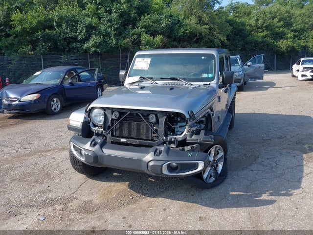 2020 Jeep Wrangler Unlimited Sahara 4x4 მანქანა იყიდება აუქციონზე, vin: 1C4HJXEN6LW213856, აუქციონის ნომერი: 45593953