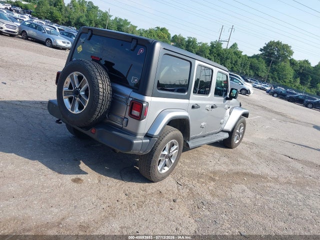 2020 Jeep Wrangler Unlimited Sahara 4x4 მანქანა იყიდება აუქციონზე, vin: 1C4HJXEN6LW213856, აუქციონის ნომერი: 45593953