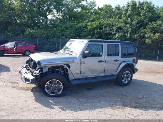 2020 Jeep Wrangler Unlimited Sahara 4x4 მანქანა იყიდება აუქციონზე, vin: 1C4HJXEN6LW213856, აუქციონის ნომერი: 45593953