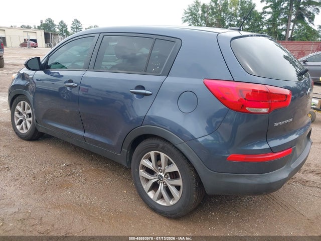 2015 Kia Sportage Lx მანქანა იყიდება აუქციონზე, vin: KNDPBCAC8F7745548, აუქციონის ნომერი: 45593978