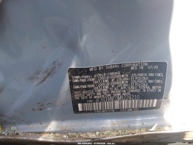 Subaru Crosstrek Limited 2021 JF2GTHNC0M8224210 Image 9