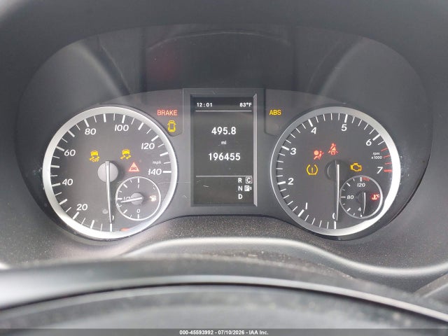 45593992 :رقم المزاد ، WD4PG2EE5J3397916 vin ، 2018 Mercedes-benz Metris مزاد بيع