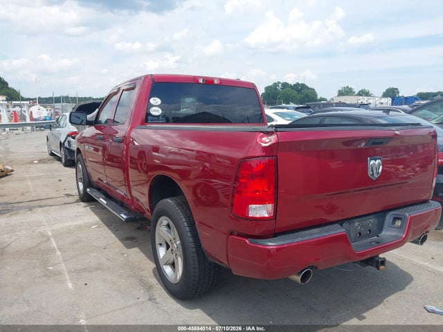 2012 Ram 1500 Express მანქანა იყიდება აუქციონზე, vin: 1C6RD6FT6CS242226, აუქციონის ნომერი: 45594014