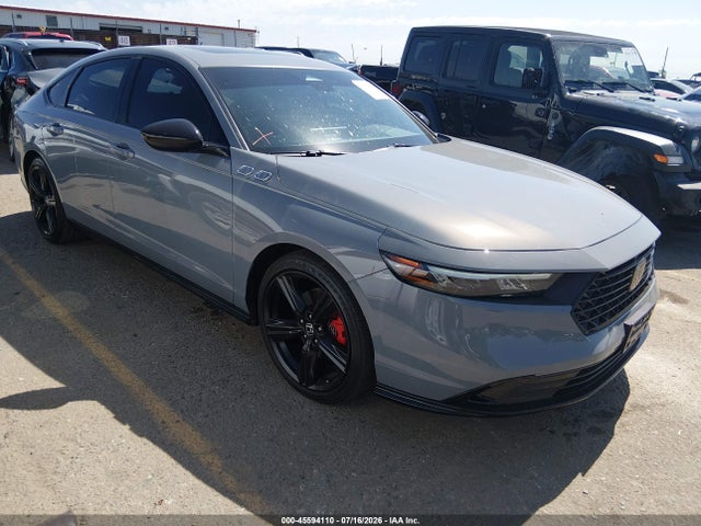 2024 Honda Accord Hybrid Sport-l მანქანა იყიდება აუქციონზე, vin: 1HGCY2F71RA073232, აუქციონის ნომერი: 45594110