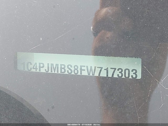 45594179 :رقم المزاد ، 1C4PJMBS8FW717303 vin ، 2015 Jeep Cherokee Trailhawk مزاد بيع