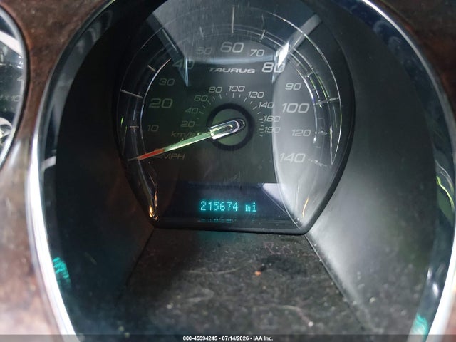 45594245 :رقم المزاد ، 1FAHP2EWXCG129047 vin ، 2012 Ford Taurus Sel مزاد بيع