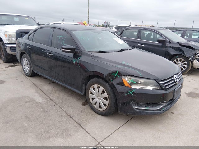 Продаж на аукціоні авто 2013 Volkswagen Passat 2.5l S, vin: 1VWAP7A30DC037939, номер лоту: 45594253