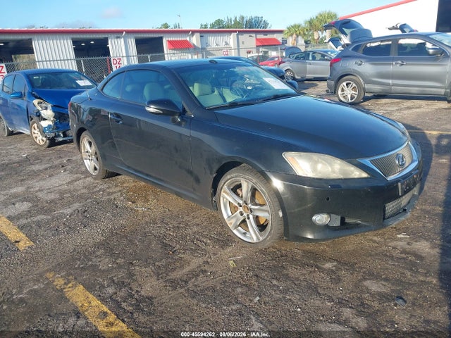 45594262 :رقم المزاد ، JTHFF2C27A2502560 vin ، 2010 Lexus Is 250c مزاد بيع
