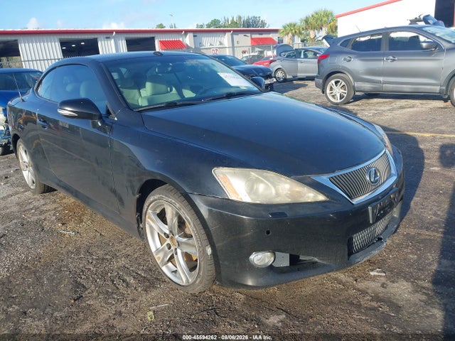 Продажа на аукционе авто 2010 Lexus Is 250c, vin: JTHFF2C27A2502560, номер лота: 45594262