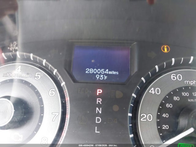 45594286 :رقم المزاد ، 5FNRL5H95CB085440 vin ، 2012 Honda Odyssey Touring/touring Elite مزاد بيع