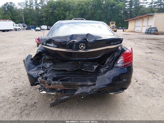 2017 Mercedes-benz C 300 4matic მანქანა იყიდება აუქციონზე, vin: 55SWF4KB7HU184511, აუქციონის ნომერი: 45594313