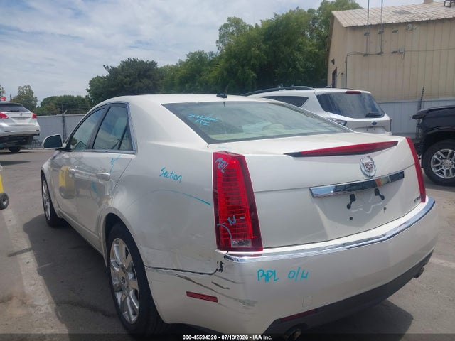 Aukcja sprzedaży 2008 Cadillac Cts Rwd W/1sa, vin: 1G6DM577380108522, numer aukcji: 45594320