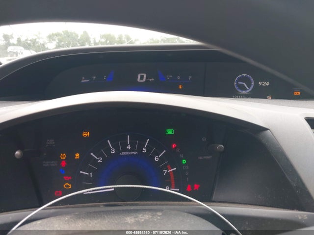 45594360 :رقم المزاد ، 2HGFB2F54CH500716 vin ، 2012 Honda Civic Lx مزاد بيع