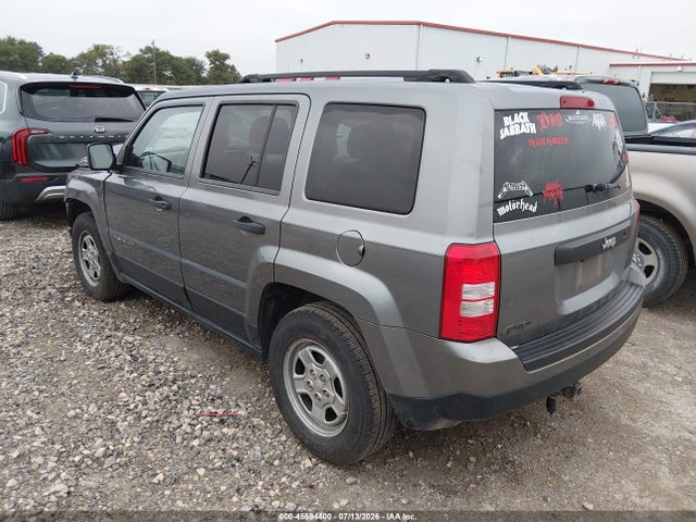 Продажа на аукционе авто 2012 Jeep Patriot Sport, vin: 1C4NJPBA9CD660858, номер лота: 45594400