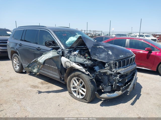 45594431 :رقم المزاد ، 1C4RJKAG5S8649616 vin ، 2025 Jeep Grand Cherokee L Laredo X 4x4 مزاد بيع