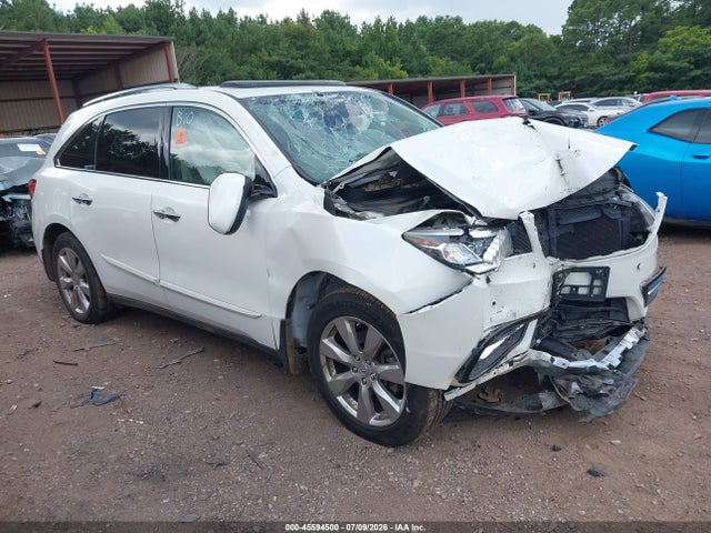 Auction sale of the 2016 Acura Mdx Advance   Entertainment Packages/advance Package, vin: 5FRYD4H98GB045196, lot number: 45594500