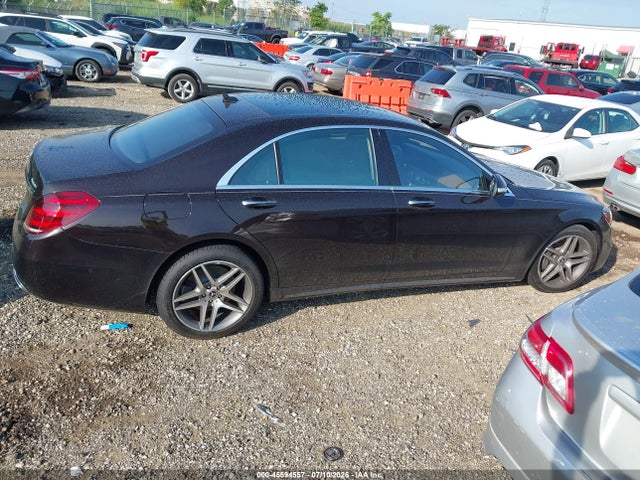 2019 Mercedes-benz S 560 4matic მანქანა იყიდება აუქციონზე, vin: WDDUG8GB5KA444805, აუქციონის ნომერი: 45594557