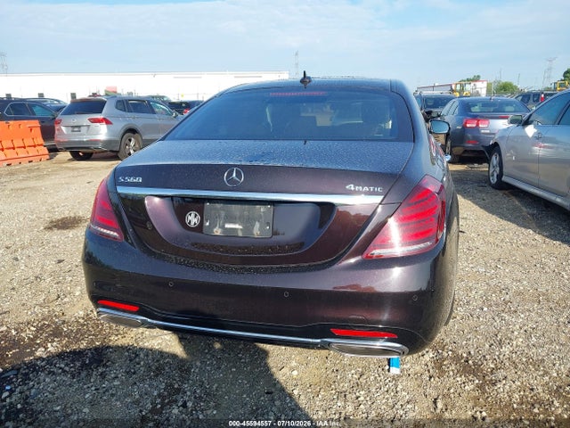 2019 Mercedes-benz S 560 4matic მანქანა იყიდება აუქციონზე, vin: WDDUG8GB5KA444805, აუქციონის ნომერი: 45594557