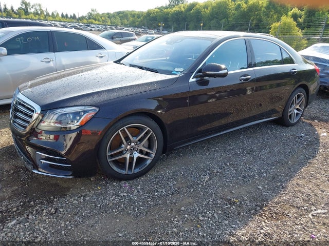 2019 Mercedes-benz S 560 4matic მანქანა იყიდება აუქციონზე, vin: WDDUG8GB5KA444805, აუქციონის ნომერი: 45594557