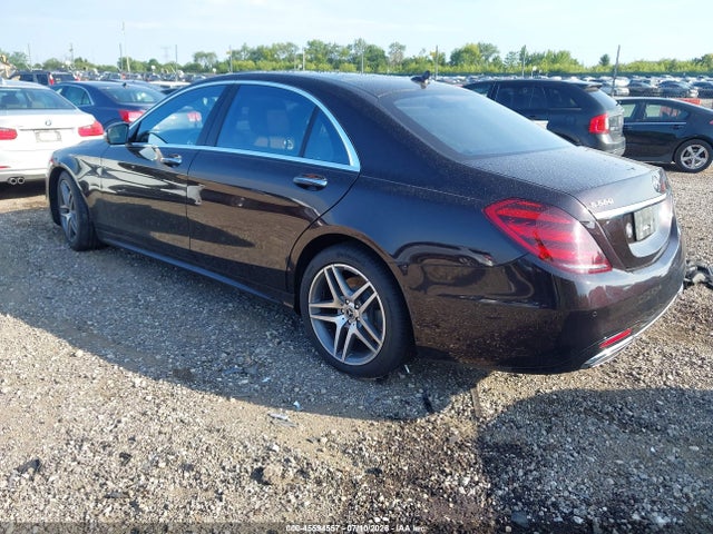 2019 Mercedes-benz S 560 4matic მანქანა იყიდება აუქციონზე, vin: WDDUG8GB5KA444805, აუქციონის ნომერი: 45594557