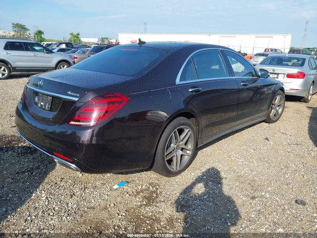 2019 Mercedes-benz S 560 4matic მანქანა იყიდება აუქციონზე, vin: WDDUG8GB5KA444805, აუქციონის ნომერი: 45594557