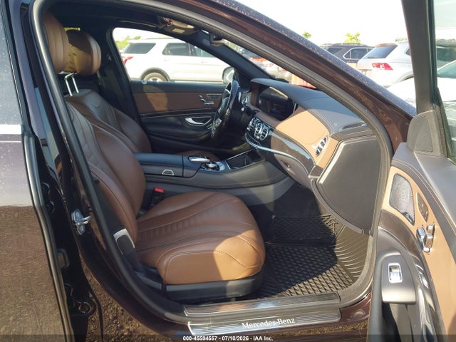 2019 Mercedes-benz S 560 4matic მანქანა იყიდება აუქციონზე, vin: WDDUG8GB5KA444805, აუქციონის ნომერი: 45594557