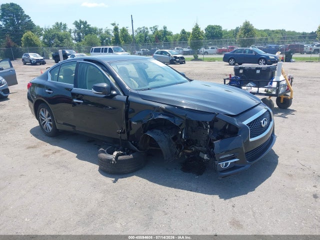 2017 Infiniti Q50 3.0t Premium მანქანა იყიდება აუქციონზე, vin: JN1EV7AR0HM840400, აუქციონის ნომერი: 45594608