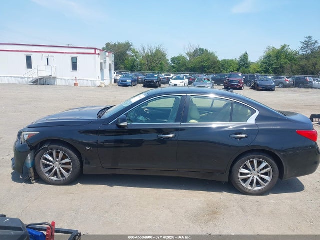 Продажа на аукционе авто 2017 Infiniti Q50 3.0t Premium, vin: JN1EV7AR0HM840400, номер лота: 45594608