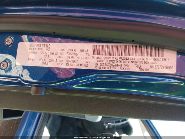 RAM 1500 2017 3C6JR6DG8HG764746 Image 9