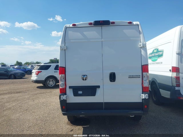 Продажа на аукционе авто 2023 Ram Promaster 2500 High Roof 159 Wb, vin: 3C6LRVDG7PE535326, номер лота: 45594688