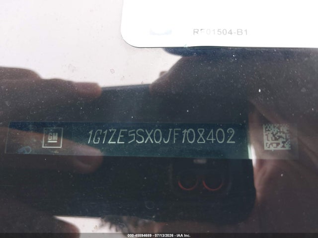 1G1ZE5SX0JF108402 Chevrolet Malibu Premier